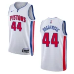 Bojan Bogdanovic White Association Edition 2022-23 Detroit Pistons Swingman Jersey - 49Native