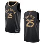 Chris Boucher Black City Edition 2022-23 Toronto Raptors Swingman Jersey - 49Native