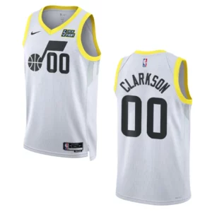 Clarkson White Association Edition 2022-23 Utah Jazz Swingman Jersey - 49Native
