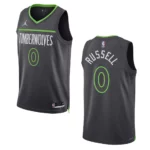 D'Angelo Russell Black Statement Edition 2022-23 Minnesota Timberwolves Swingman Jersey - 49Native