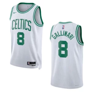 Danilo Gallinari White Association Edition 2022-23 Boston Celtics Swingman Jersey - 49Native