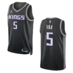 De'Aaron Fox Black Statement Edition 2022-23 Sacramento Kings Swingman Jersey - 49Native