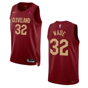 Dean Wade Wine Icon 2022-23 Cleveland Cavaliers Swingman Jersey - 49Native