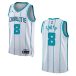 Dennis Smith White Association Edition 2022-23 Charlotte Hornets Swingman Jersey - 49Native