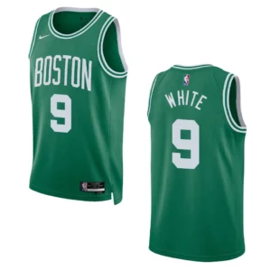 Derrick White Kelly Green Icon Edition 2022-23 Boston Celtics Swingman Jersey - 49Native
