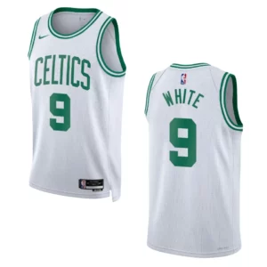 Derrick White White Association Edition 2022-23 Boston Celtics Swingman Jersey - 49Native