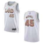 Donovan Mitchell White City Edition 2022-23 Cleveland Cavaliers Swingman Jersey - 49Native