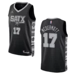 Doug McDermott Black Statement Edition 2022-23 San Antonio Spurs Swingman Jersey - 49Native