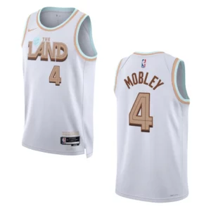 Evan Mobley White City Edition 2022-23 Cleveland Cavaliers Swingman Jersey - 49Native
