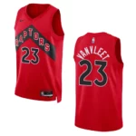 Fred VanVleet Red Icon Edition 2022-23 Toronto Raptors Swingman Jersey - 49Native