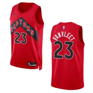 Fred VanVleet Red Icon Edition 2022-23 Toronto Raptors Swingman Jersey - 49Native