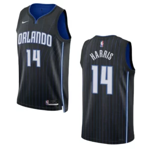 Gary Harris Black Icon Edition 2022-23 Orlando Magic Swingman Jersey - 49Native
