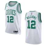 Grant Williams White Association Edition 2022-23 Boston Celtics Swingman Jersey - 49Native