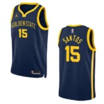 Gui Santos Navy Statement Edition 2022-23 Golden State Warriors Swingman Jersey - 49Native
