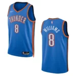 Jalen Williams Blue Icon Edition 2022-23 Oklahoma City Thunder Swingman Jersey - 49Native