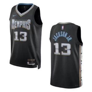 Jaren Jackson Jr. Black City Edition 2022-23 Memphis Grizzlies Swingman Jersey - 49Native