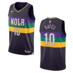 Jaxson Hayes Purple City Edition 2022-23 New Orleans Pelicans Swingman Jersey - 49Native