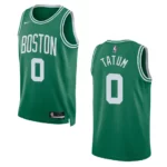 Jayson Tatum Kelly Green Icon Edition 2022-23 Boston Celtics Swingman Jersey - 49Native