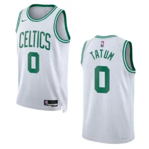 Jayson Tatum White Association Edition 2022-23 Boston Celtics Swingman Jersey - 49Native