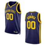 Jonathan Kuminga Navy Statement Edition 2022-23 Golden State Warriors Swingman Jersey - 49Native