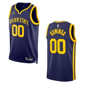 Jonathan Kuminga Navy Statement Edition 2022-23 Golden State Warriors Swingman Jersey - 49Native