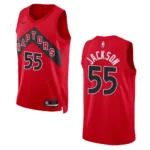 Josh Jackson Red Icon Edition 2022-23 Toronto Raptors Swingman Jersey - 49Native