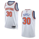 Julius Randle White Association Edition 2022-23 New York Knicks Swingman Jersey - 49Native
