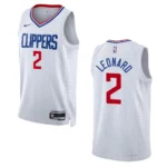 Kawhi Leonard White Association Edition 2022-23 Los Angeles Clippers Swingman Jersey - 49Native