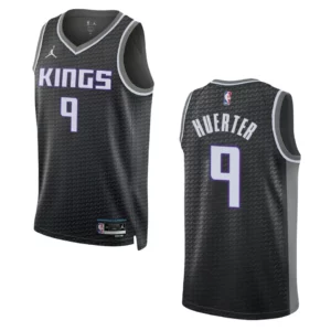 Kevin Huerter Black Statement Edition 2022-23 Sacramento Kings Swingman Jersey - 49Native