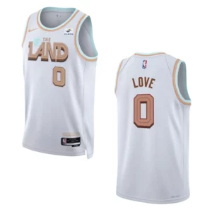 Kevin Love White City Edition 2022-23 Cleveland Cavaliers Swingman Jersey - 49Native