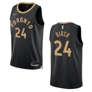 Khem Birch Black City Edition 2022-23 Toronto Raptors Swingman Jersey - 49Native
