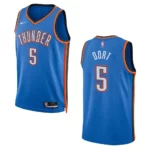 Luguentz Dort Blue Icon Edition 2022-23 Oklahoma City Thunder Swingman Jersey - 49Native