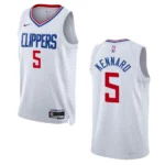 Luke Kennard White Association Edition 2022-23 Los Angeles Clippers Swingman Jersey - 49Native