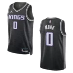 Malik Monk Black Statement Edition 2022-23 Sacramento Kings Swingman Jersey - 49Native