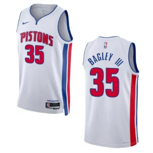 Marvin Bagley III White Association Edition 2022-23 Detroit Pistons Swingman Jersey - 49Native