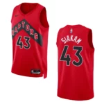 Pascal Siakam Red Icon Edition 2022-23 Toronto Raptors Swingman Jersey - 49Native