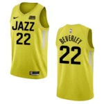 Patrick Beverley Yellow Icon Edition 2022-23 Utah Jazz Swingman Jersey - 49Native