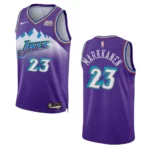 2022-23 Utah Jazz Lauri Markkanen Classic Edition Swingman Purple Jersey - 49Native