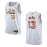 Ricky Rubio White City Edition 2022-23 Cleveland Cavaliers Swingman Jersey - 49Native