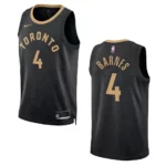 Scottie Barnes Black City Edition 2022-23 Toronto Raptors Swingman Jersey - 49Native