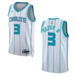 Terry Rozier III White Association Edition 2022-23 Charlotte Hornets Swingman Jersey - 49Native