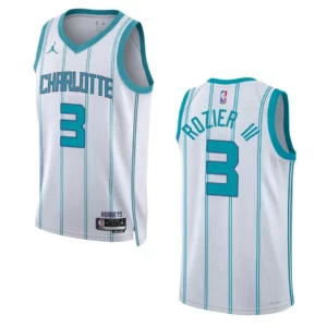 Terry Rozier III White Association Edition 2022-23 Charlotte Hornets Swingman Jersey - 49Native