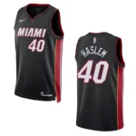 Udonis Haslem Black Icon Edition 2022-23 Miami Heat Swingman Jersey - 49Native