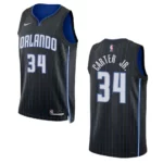 Wendell Carter Jr. Black Icon Edition 2022-23 Orlando Magic Swingman Jersey - 49Native