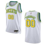 2022-23 Houston Rockets Custom Classic Edition Swingman White Jersey - 49Native
