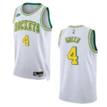 2022-23 Houston Rockets Jalen Green Classic Edition Swingman White Jersey - 49Native
