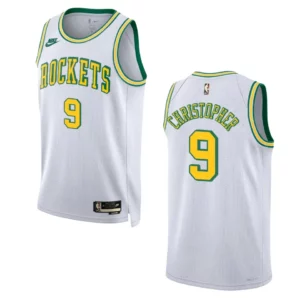 2022-23 Houston Rockets Josh Christopher Classic Edition Swingman White Jersey - 49Native