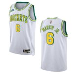 2022-23 Houston Rockets Kenyon Martin Jr. Classic Edition Swingman White Jersey - 49Native