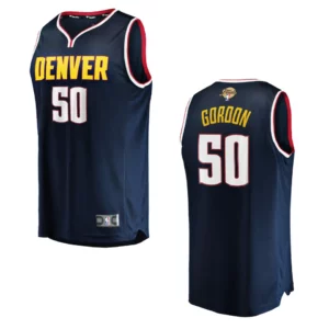 Aaron Gordon Navy 2023 NBA Finals Denver Nuggets Fast Break Player Jersey - 49Native
