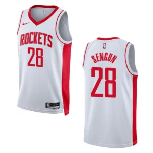 Houston Rockets Alperen Sengun 2022-23 Association Edition White Swingman Jersey - 49Native